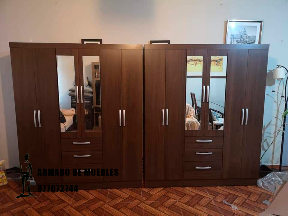 ropero 6p 3c doble